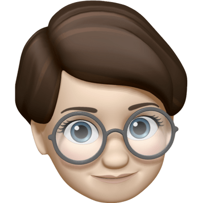 Ellie in memoji form.